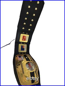 Official Premier Nwa Domed Globe Heavyweight Championship Replica Wrestling Belt