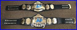 Official Premier Nwa Tag Team Championship Wrestling Belts 2mm Brass Plates