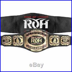 Official Ring of Honor Complete Set of 4 Championship Adult Size Replica Belts