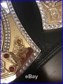 Official WWE Authentic Championship Spinner Replica Title Belt Heavy Gold