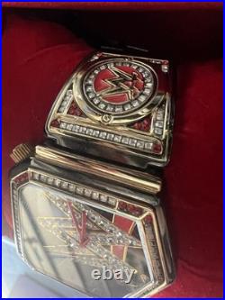 Official WWE Authentic Championship Title Belt Collector's Watch Multi Official WWE Authentic Championship Title Belt Collector's Watch Multi