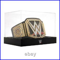 Official WWE Authentic Championship Title Belt Deluxe Display Case & Stand