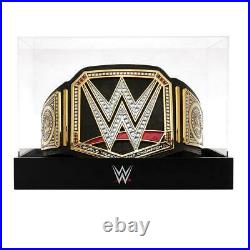 Official WWE Authentic Championship Title Belt Deluxe Display Case & Stand