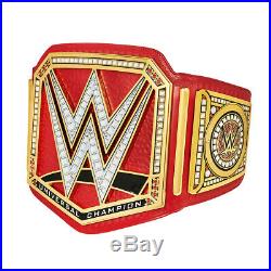 Official WWE Authentic Universal Championship Commemorative Title Belt Gold/Red