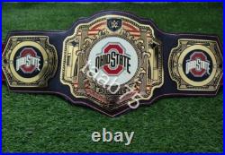 Ohio State Buckeyes WRESTLING CHAMPIONSHIP Title Belt Brass Plates 2mm Replica