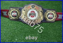 Ohio State Buckeyes WRESTLING CHAMPIONSHIP Title Belt Brass Plates 2mm Replica