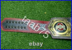Ohio State Buckeyes WRESTLING CHAMPIONSHIP Title Belt Brass Plates 2mm Replica