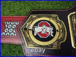 Ohio State Buckeyes Wrestling Championship Title Belt Brass Adult Size 2mm Repli