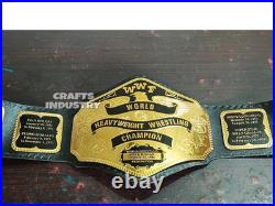 Old 84 World Heavyweight Wrestling Championship Replica Belt 2mm Brass Adult