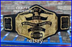 Old 84 World Heavyweight Wrestling Championship Replica Belt 2mm Brass Adult