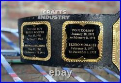 Old 84 World Heavyweight Wrestling Championship Replica Belt 2mm Brass Adult