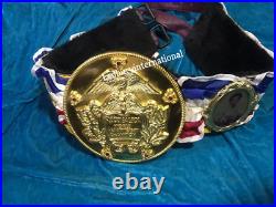 Old School Rocky Ring Magazine Heavyweight Championship Belt 4mm Zinc Brand New