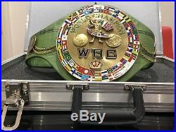 Old Style WBC Championship Boxing Belt-most accurate replica -WBA, IBF, WBO, IBO