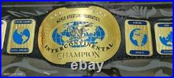 Oval IC Intercontinental Championship Replica Belt Adult Size 2mm Brass
