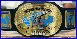 Oval Old Intercontinental Championship Wrestling ReplicaTittle Belt Brass2MM 4mm