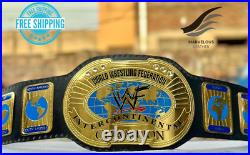 Oval Old Intercontinental Championship Wrestling Replica Tittle Belt Brass 2MM