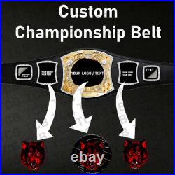 Personalized Spinner World Custom Championship Belt Wrestling Title 2mm Brass