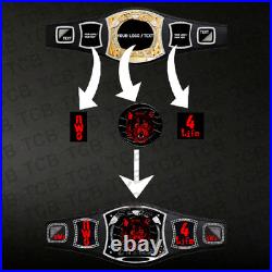 Personalized Spinner World Custom Championship Belt Wrestling Title 2mm Brass