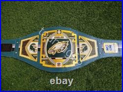 Philadelphia Eagle NFL Championship Title Belt Replica Adult Size 2mm Brass