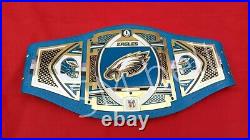 Philadelphia Eagles Championship Wrestling Belt American Football Fans 2MM Brass