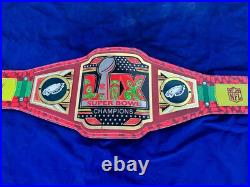 Philadelphia Eagles Super Bowl LIX Champions Title Belt Adult Size Replica 2mm Philadelphia Eagles Super Bowl LIX Champions Title Belt Adult Size Replica 2mm
