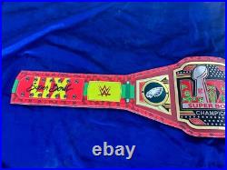 Philadelphia Eagles Super Bowl LIX Champions Title Belt Adult Size Replica 2mm Philadelphia Eagles Super Bowl LIX Champions Title Belt Adult Size Replica 2mm