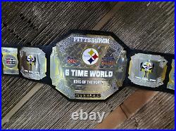 Pittsburg Steeler Custom Championship Wrestling Belt 2mm
