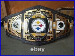 Pittsburgh Steelers Super Bowl Championship Belt American Football 2mm Brass