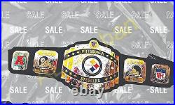 Pittsburgh Steelers Super Bowl Championship Belt American Football NFL 2MM brass