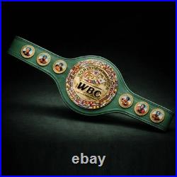 Premium WBC Championship Boxing Belt Replica 8mm 3D Zinc Alloy Plates