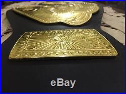 Pride FC Gold Hand Made Leather Championship Replica Belt Size 50 Length