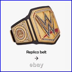 Pro Wrestling Universal Replica Title Belt Adult Size 4mm Brass Plates