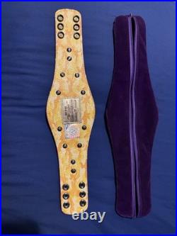 RARE WWE John Cena Purple mini spinner Championship Replica Belt /500 with bag