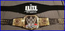 REAL WWE Elite Authentic TV Series Championship Title Belt Network Logo V2