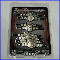 ROH Championship Belt Accessory Pack Ring of Honor 2016 Figures Toy Company Open
