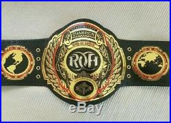 ROH Ring Of Honor World Heavyweight Championship Wrestling Belt Replica 2mm