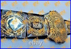 ROH World Heavyweight Wrestling Championship Title Belt 2mm Thick Brass Plates
