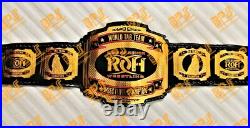 ROH World Tag Team Heavyweight Wrestling Championship Title Belt 4mm zinc plated