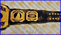 ROH World Tag Team Heavyweight Wrestling Championship Title Belt 4mm zinc plated