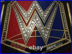 Raw vs Smackdown HeavyWeight Wrestling Championship Belt Replica Real leather