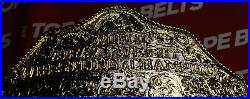 Real Big Gold Plates for Championship Wrestling Belt WWE UFC WCW