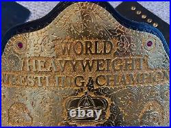 Real Championship Belt Wrestling Belt Big Gold on REAL leather