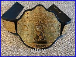 Real Championship Belt Wrestling Belt Big Gold on REAL leather