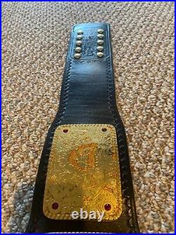 Real Championship Belt Wrestling Belt Big Gold on REAL leather