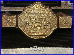 Real Crumrine Wcw Nwa World Heavyweight Championship Wrestling Title Belt