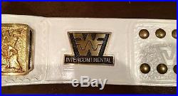 Real Dave Millican Intercontinental Fwf Championship Wrestling Belt Wwf Style