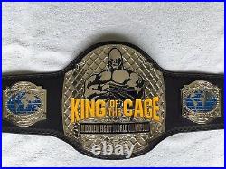 Real King Of The Cage MMA Championship Wrestling Championship Belt