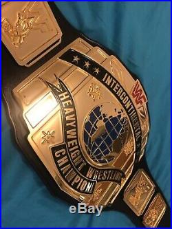 Real WWF Intercontinental Championship Belt WWE WCW