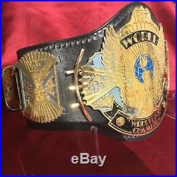 Real WWF Winged Eagle Championship Belt Dual Plates WWE