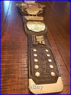 Real WWF Winged Eagle Championship Belt Real Leather Dual Plated ...